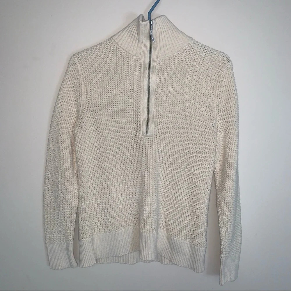 Patagonia Organic Cotton Knit 1/2 Zip Pullover Sweater S